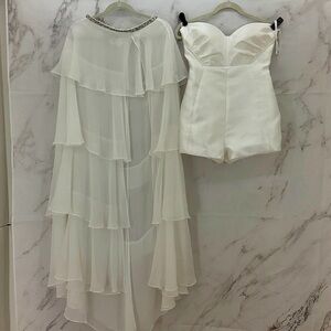 Rachel Alan Romper Fun Fashion Prom Pageant Bridal size 6